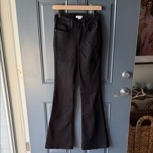 Good American Black Bootcut Jeans